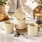 theterra Ceramic Coffee Mugs Set of 4, 14.2 oz Coffee Cups by TheTerra