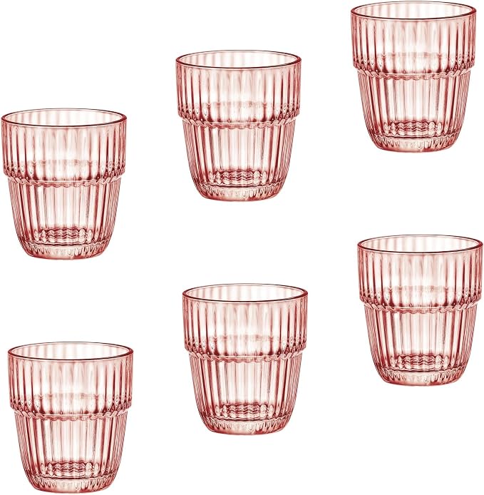 Bormioli Rocco Barshine 10.38 oz. Rocks Stackable Tempered Drinking Glasses by Bormioli+Rocco