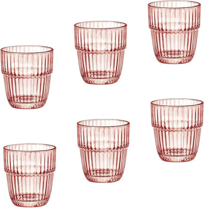 Bormioli Rocco Barshine 10.38 oz. Rocks Stackable Tempered Drinking Glasses by Bormioli+Rocco