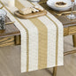 Artoid Mode Burlap Brown Rustic Woven Table Runner 12x72 Inch | Holiday by ArtoidMode