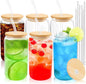 Joyclub 6pcs 16Oz Glass Cups by Joyclub