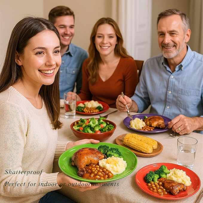 11-Inch Melamine Plates - Image 3