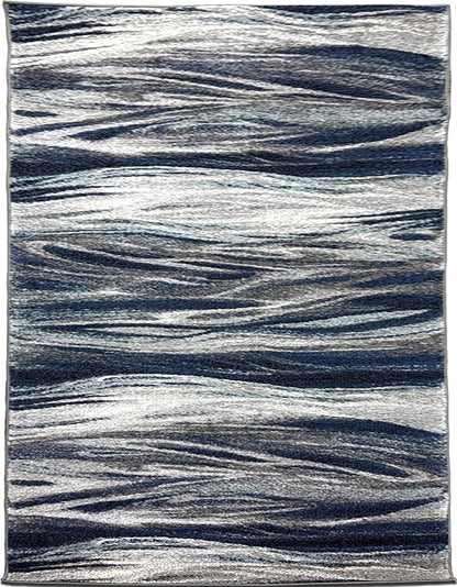 Keen Home Design Area Rugs - 10x14 Non-Shedding, Abstract Rugs for Kitchen, Living Room, Bedroom, Dining Room, Entryway - Size: 9'10" x 14', Multi