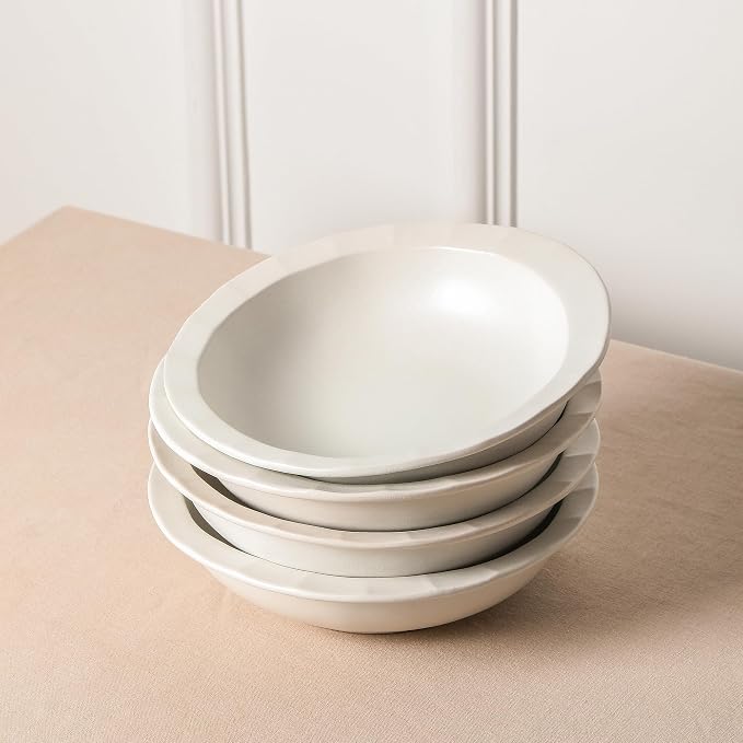 Stone Lain Oasis Stoneware 24 Piece Dinnerware Set, Home Kitchen Dish Set - Image 6
