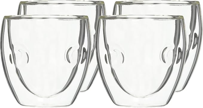 Moderna Artisan Series Double Wall 2 oz Beverage & Espresso Shot Glasses - Image 9