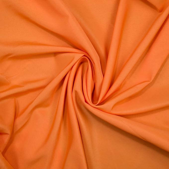 Gee Di Moda Cloth Napkins - 17 x 17 Inch Orange Dinner Napkins - Set of 12 Soft & Absorbent Washable Fabric Cloth Table Napkins with Hemmed Edges for Hotel Restaurant, Holiday Parties & Wedding