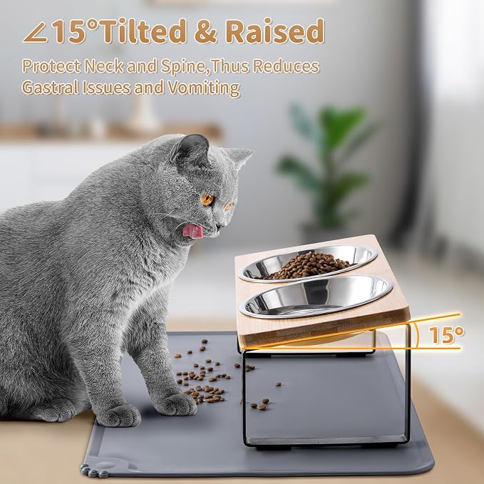 Upgraded Elevated Cat Bowls - Image 4