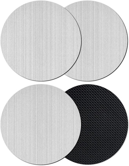 Gray Thin Lines Coasters Set of 4, Absorbent Coasters by Unknown