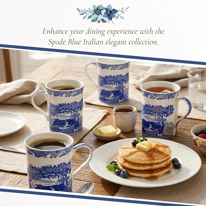 Portmeirion Spode – Blue Italian – Mug – 12 oz - Image 5