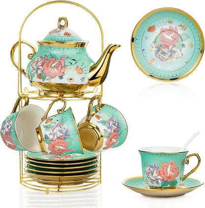20 Pieces Porcelain Tea Set - Image 2