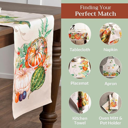 Maison d' Hermine Table Runner 100% Cotton 14.50" x 72" | Table Runners 72 - Image 5