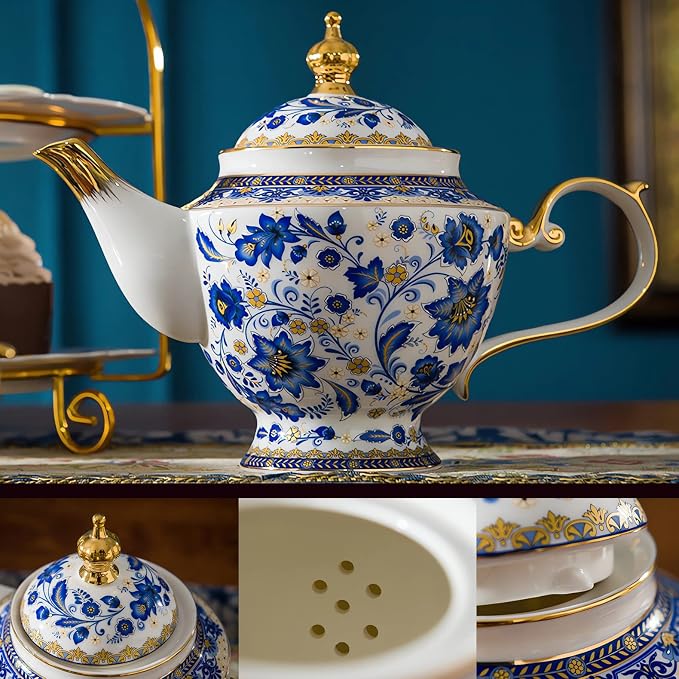 ACMLIFE Tea Sets for Adults, Tea Sets for 4 - Image 3
