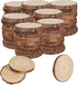 KINJOEK 50 PCS Natural Wood Slices 3.5-4 Inch by KINJOEK