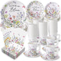 Pickmesh 252 Pcs Love in Bloom Tea Party Supplies by Pickmesh