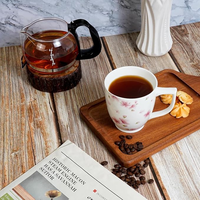 Ceramic Flower Coffee Mug, 15 oz | Froal Mug - Image 7