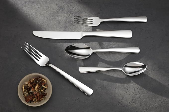 Oneida H084006D Aptitude Everyday Flatware Dinner Spoons, 7.1" L x 1.5" W - Image 5