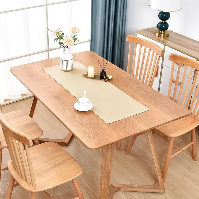 Farmhouse Beige Table Runner Small Short Table Runners 36 Inches Coffee Table by Wolkemer