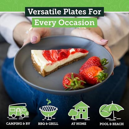 Grow Forward Premium Wheat Straw Plates - Image 2