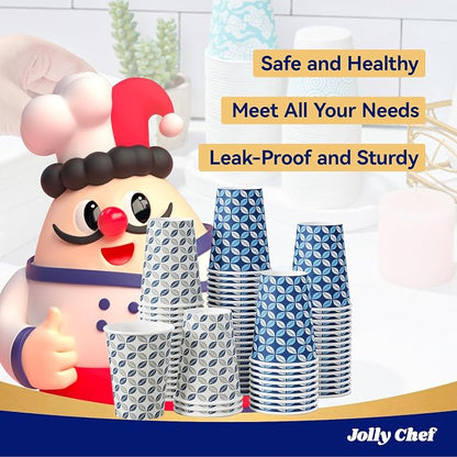 JOLLY CHEF 12 oz 1000 Pack Disposable Coffee Cups | Hot Paper Coffee Cups Bulk - Image 6