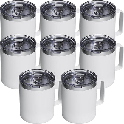 8 Pack 12oz Insulated Coffee Mug by avodvo