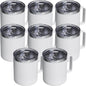 8 Pack 12oz Insulated Coffee Mug by avodvo