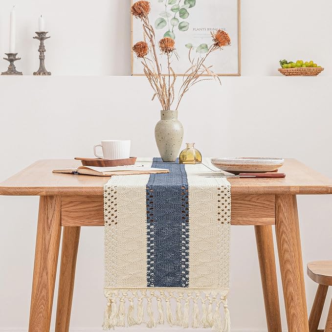 Cotton Farmhouse Table Runner - Image 6