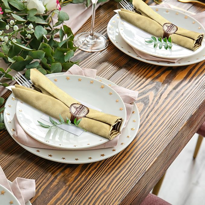 Cuban Wrapper Napkin Rings Tableware Wraps Bands Self Adhesive Paper Napkin - Image 5