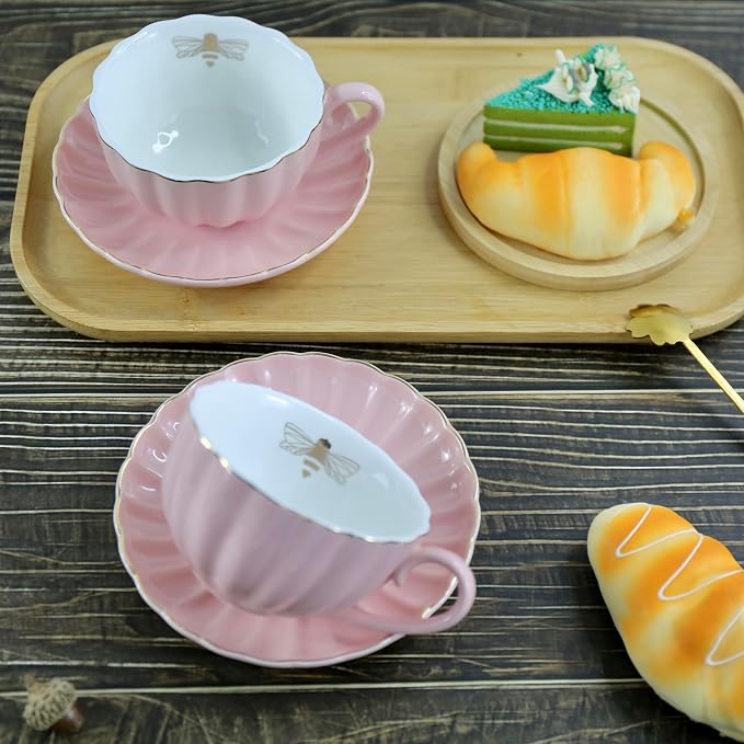 Ceramic Cup& Saucer Set - Image 5