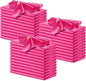 P Pothuiny 50 Pcs Hot Pink Satin Napkins 17 x 17 Inch, Satin Cloth Napkins | by P+Pothuiny