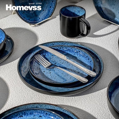 HomeVss 20-Piece Dinnerware Set - Image 4