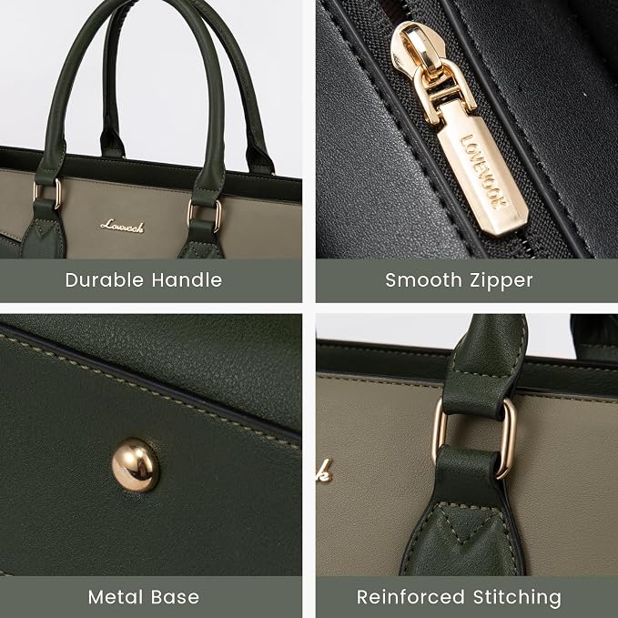 LOVEVOOK Laptop Tote Bag for Women Work Travel, Stylish Teacher Bag Purse - Image 6