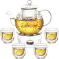 Bandesun Vintage Glass Teapot Set by Bandesun