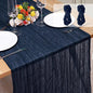 2 Pack Cheesecloth Table Runner 10Ft Christmas Gauze Boho Table Runners by Home