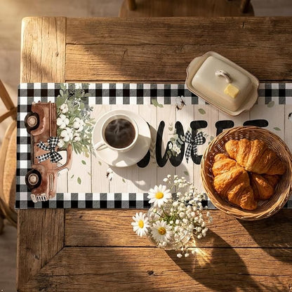 Farmhouse Sweet Home Table Runner - Image 5