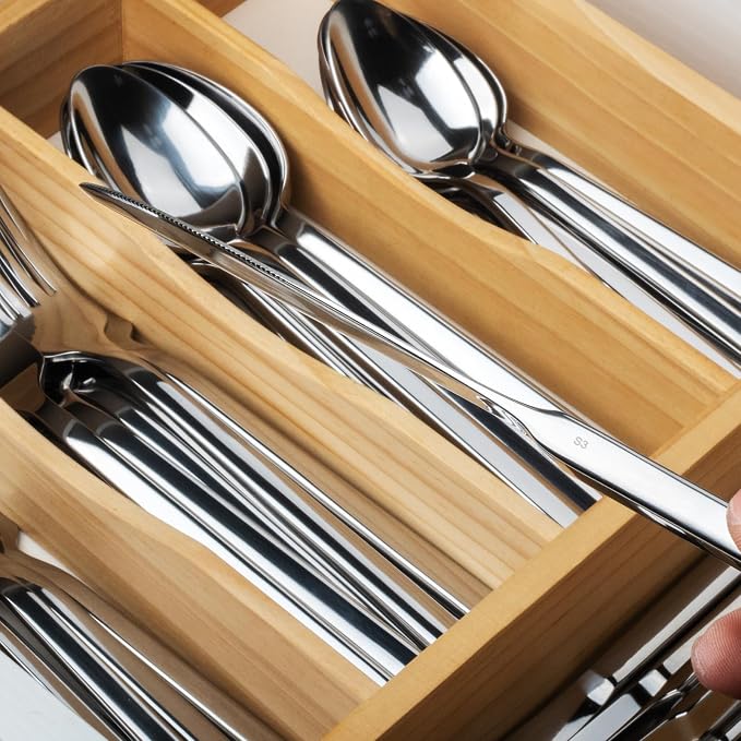 Alata Cube 20-Piece Forged Flatware Set, Service - Image 7