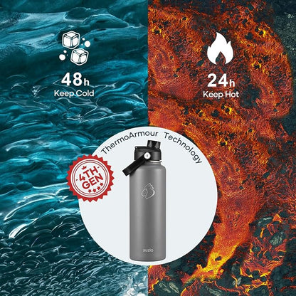BUZIO Triple Wall Vacuum Water Bottle - Image 2
