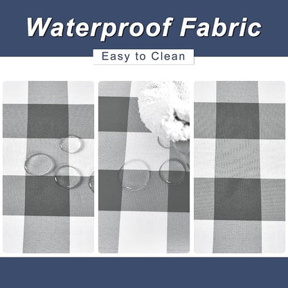 Buffalo Plaid Table Runner, Classic Farmhouse Tabletop Collection, Waterproof - Image 5