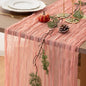 Pink Cheesecloth Table Runner Girl Baby Shower Bridal Decorations | 35x120 by FEXIA