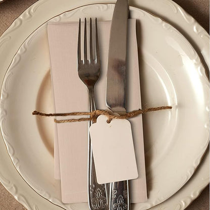 Urban Villa Harvest DinnerNapkins Set of 6Over Sized 20''x20'' Fall ClothNapkins Taupe Color Dinner Napkins Cloth Napkins 100% Cotton Thnaks Giving Cloth Napkins Premium Quality DinnerNapkins