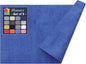 Homaxy Faux Leather Heat Resistant Placemats for Dining Table Set of 8, Waterproof Wipeable Washable PU Table Mats, Easy to Clean Anti-Slip Place Mats, 11.8" x 17", Sea Blue