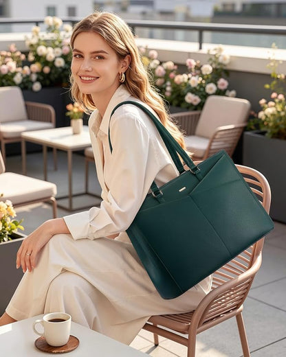 LOVEVOOK Lunch Tote Bag for Women, 3 in 1 Work Bag - Image 2