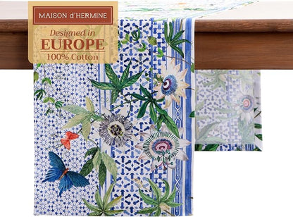 Maison d' Hermine Table Runner 100% Cotton 14.50" x 108" | Table Runners 108 by MaisondHermine