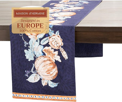 Maison d' Hermine Table Runner 100% Cotton 14.50" x 108" | Table Runners 108 by MaisondHermine