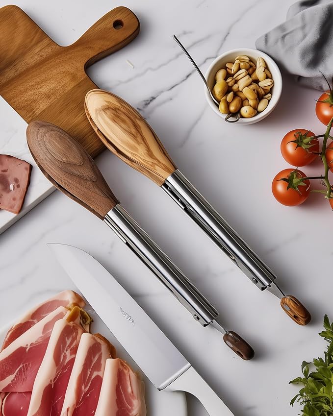 Wooden Tongs for Cooking - Image 7