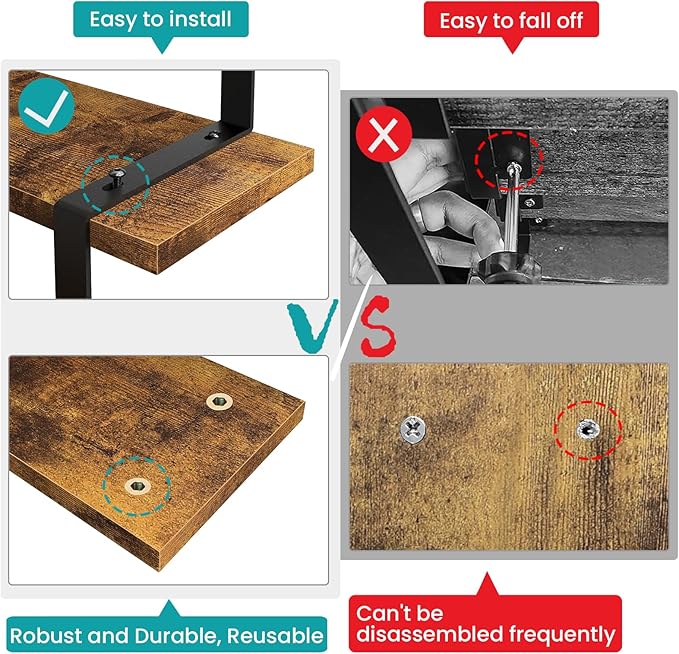 ELITEROO Wooden Display Riser Stand, Tiered Perfume and Cologne Organizer Stand, 4 Tier Spice Rack Organizer, Tabletop Display Shelf for Retail Vendor Events Craft Show Tumbler Candles, Straight