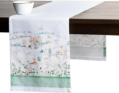 Maison d' Hermine Table Runner 100% Cotton 14.50" x 108" | Table Runners 108 by MaisondHermine