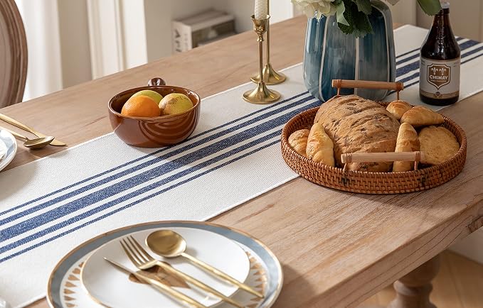 Boho Table Runner for Modern Farmhouse Decor, Dining Table décor 13 x 108 Inch - Image 4