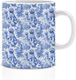 Chinoiserie Golden Doodle Mug, Grandmillennial Dog Coffee Tea Mug 11oz by Unknown