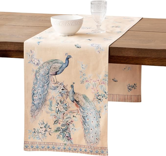 Maison d' Hermine Table Runner 100% Combed Cotton 14.5"x72" | Table Runners 72 by MaisondHermine