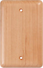Decorative Wall Plates Maple Wood Cover Plate For Blank Wall Plate Cover